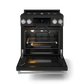 Thor Kitchen RSG30BLPSS 30 Inch Professional Lp Range With Tilt Panel Touch Control In Matte Black/Stainless Steel Gordon Ramsay Series - Rsg30Blp-Ss