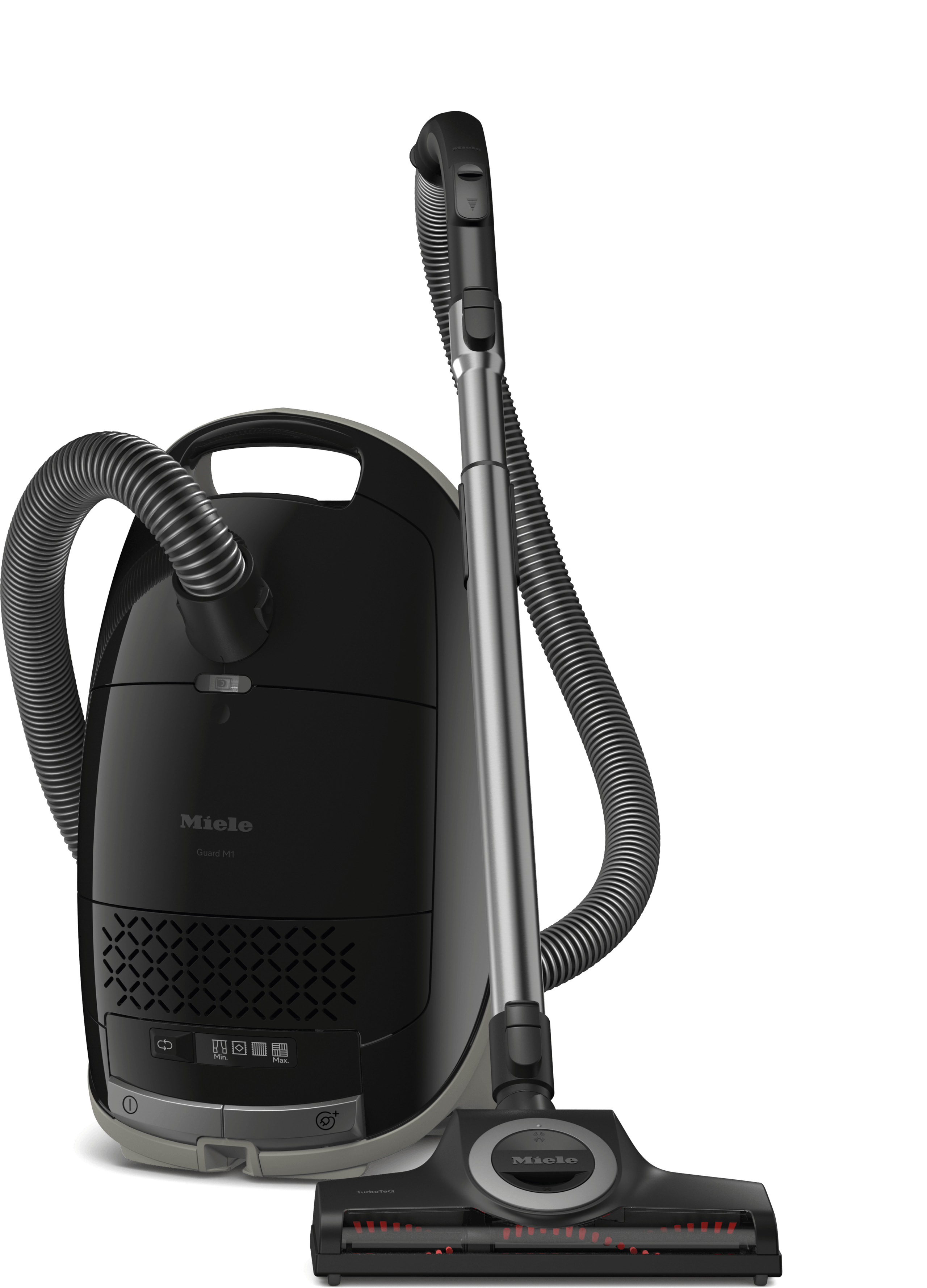 Miele GUARDM1CATDOGOB Guard M1 Cat & Dog Obsidian Black - Canister Vacuum Cleaners Powerful Suction Attachment For Removing Pet Hair Ideal For Pet Owners