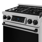 Thor Kitchen RSG30BLK 30 Inch Professional Gas Range With Tilt Panel Touch Control In Stainless Steel/Black Gordon Ramsay Series - Rsg30-Blk