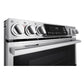 Lg LTIS7338XE Lg Studio 7.3 Cu. Ft. Double Oven Induction Slide-In Range With Probake® Convection And Air Fry