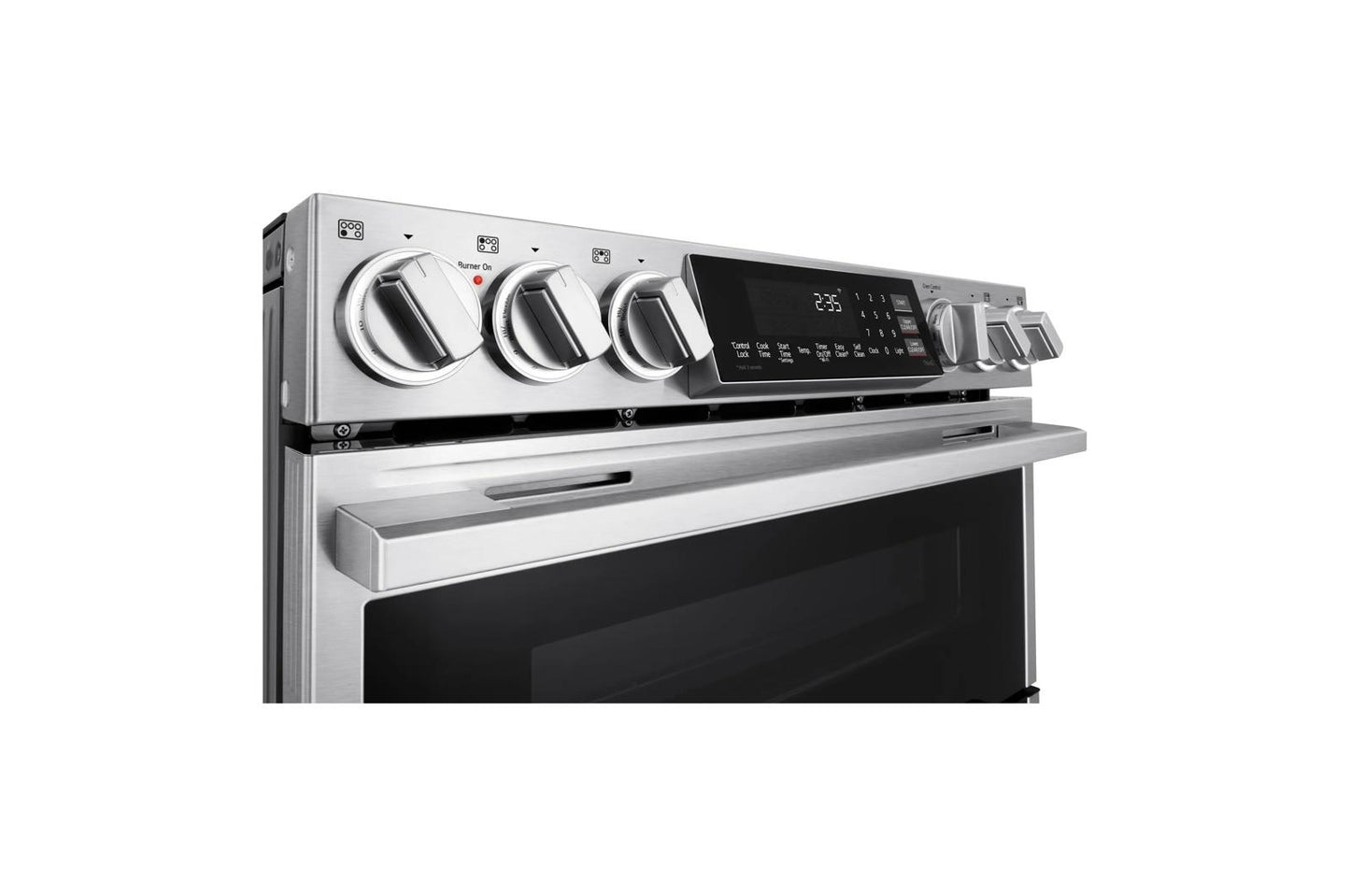 Lg LTIS7338XE Lg Studio 7.3 Cu. Ft. Double Oven Induction Slide-In Range With Probake® Convection And Air Fry
