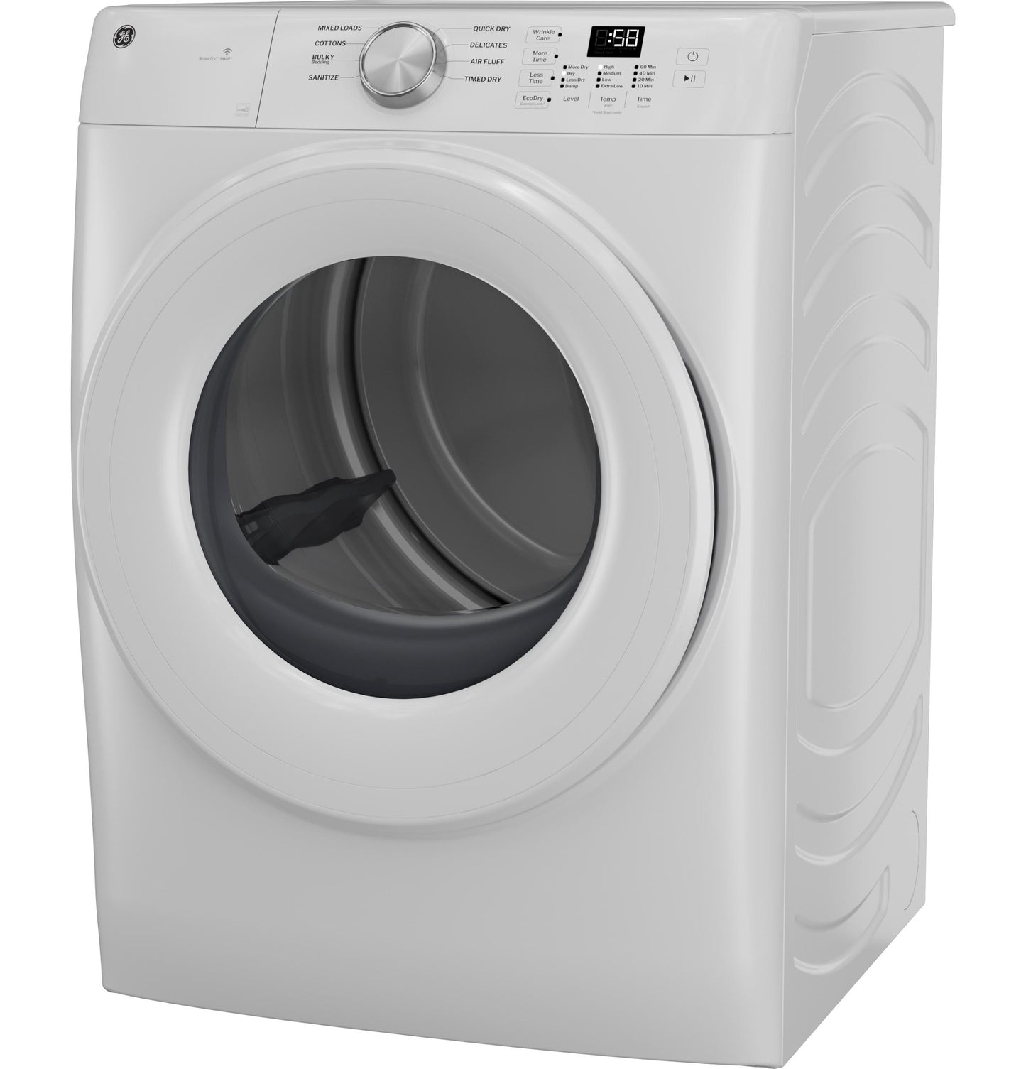 Ge Appliances GFD35GSSYWW Ge® Energy Star® 7.8 Cu. Ft. Capacity Smart Front Load Gas Dryer