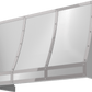 Zephyr CHFT48ASX Forte Wall Custom Hood, 48In, Ss, Body Only Insert Sold Separately