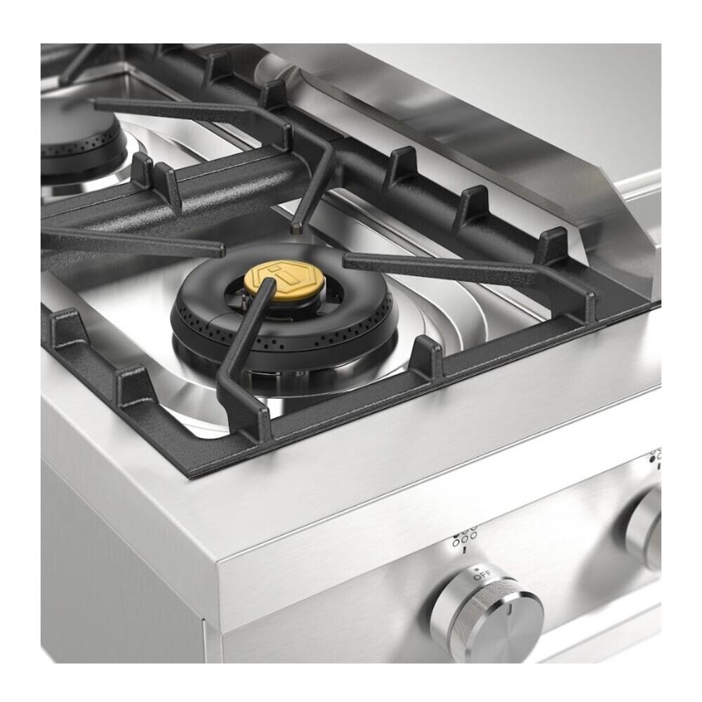 Ilve UHCP36FSSLP Ilve Uhcp36Fsslp Professional Plus Ii 36 Inch Built-In Gas Rangetop With Griddle, In Stainless Steel (Liquid Propane)