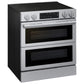 Samsung NSE90H63DRAA Bespoke Smart Slide-In Electric Range Flex Duo™ Oven Pro Style Design Dual True Convection