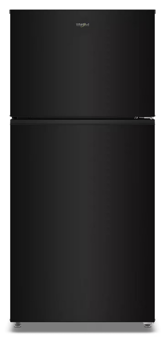 Whirlpool WRTX3014TB Whirlpool® 30-Inch Wide Top Freezer Refrigerator With Total Coverage Cooling- 14.3 Cu. Ft.