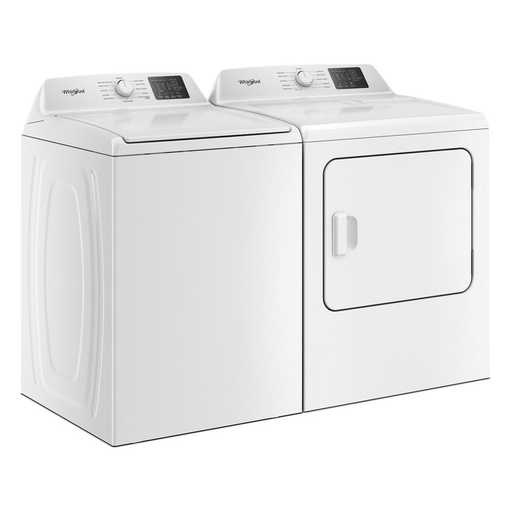 Whirlpool WED4105LSW 7.0 Cu. Ft. Electric Long Vent Dryer With Autosensing - Vented Top Load Matching