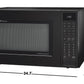 Sharp SMC1585KB Sharp 1.5 Cu. Ft. 900W Black Convection Countertop Microwave Oven