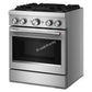 Kitchenaid KFDS930SSS 30-Inch 4 Burner Commercial-Style Dual Fuel Range With No Preheat Air Fry Mode