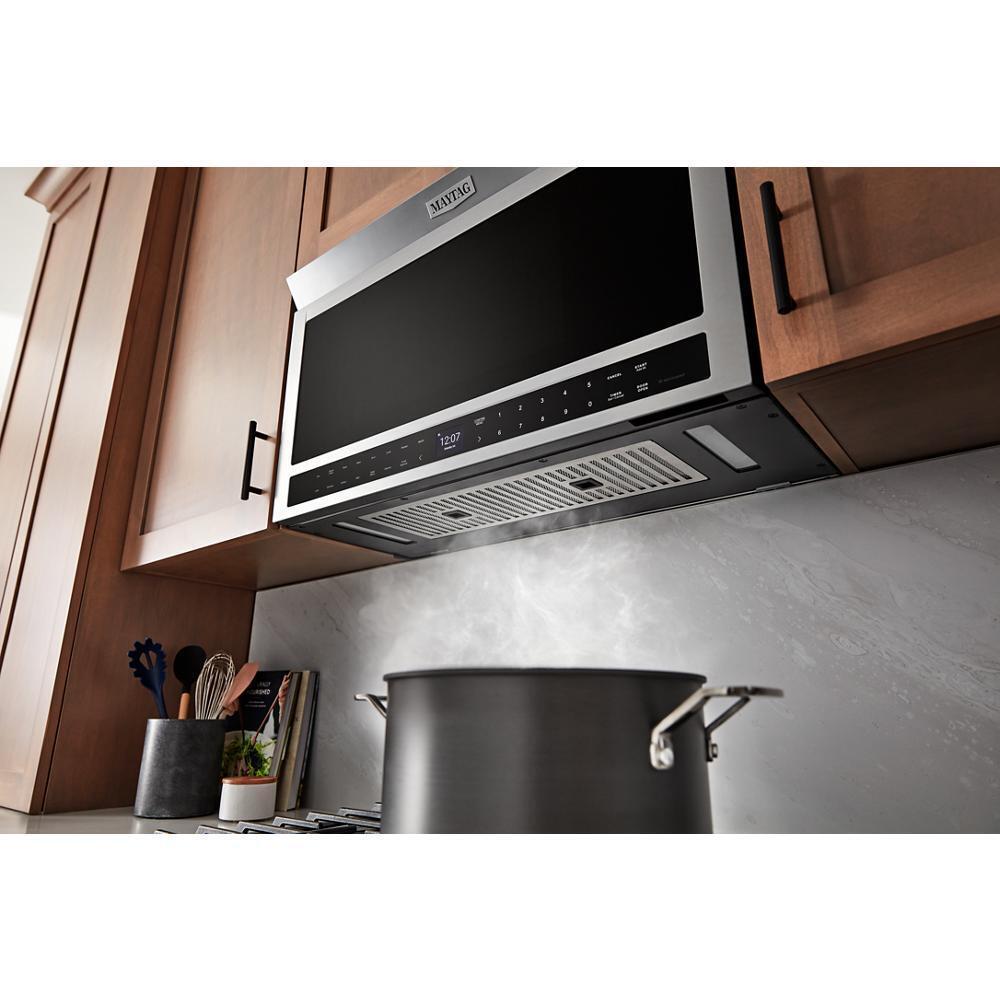 Maytag MMMF8030PZ Flush Mount Over-The-Range Toaster Oven Combination - 1.1 Cu. Ft.