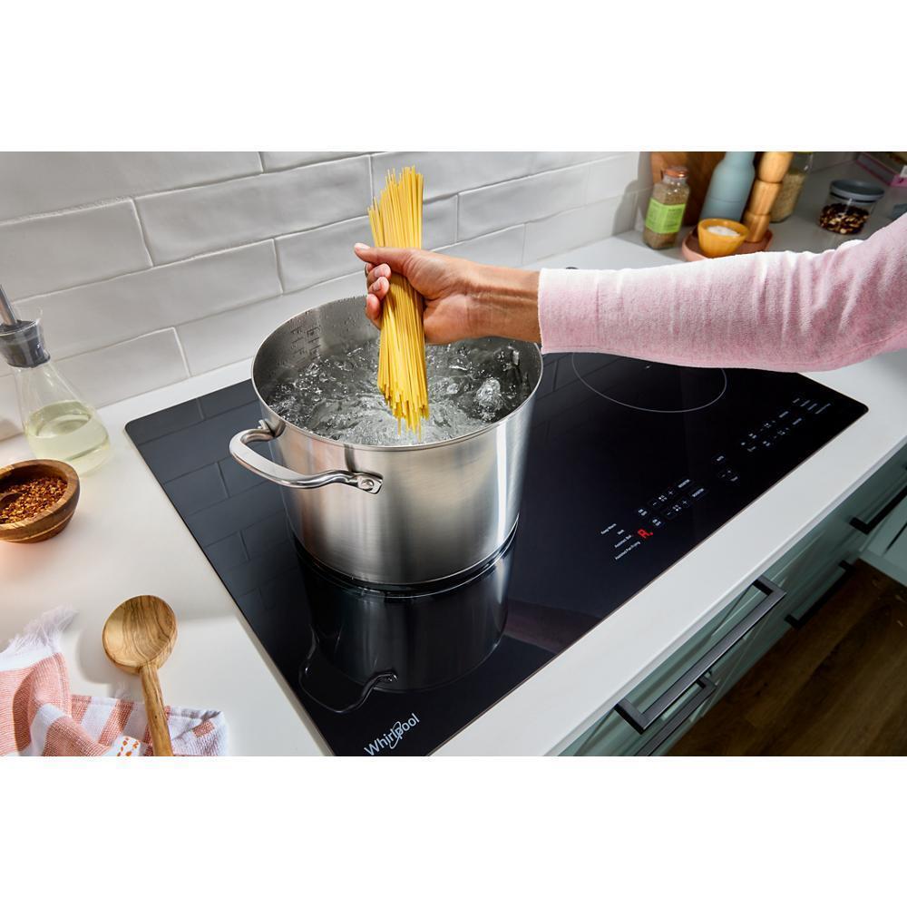 Whirlpool WCIT6030SB 30" Induction Cooktop With Wipeclean™ Coating - 4 Elements
