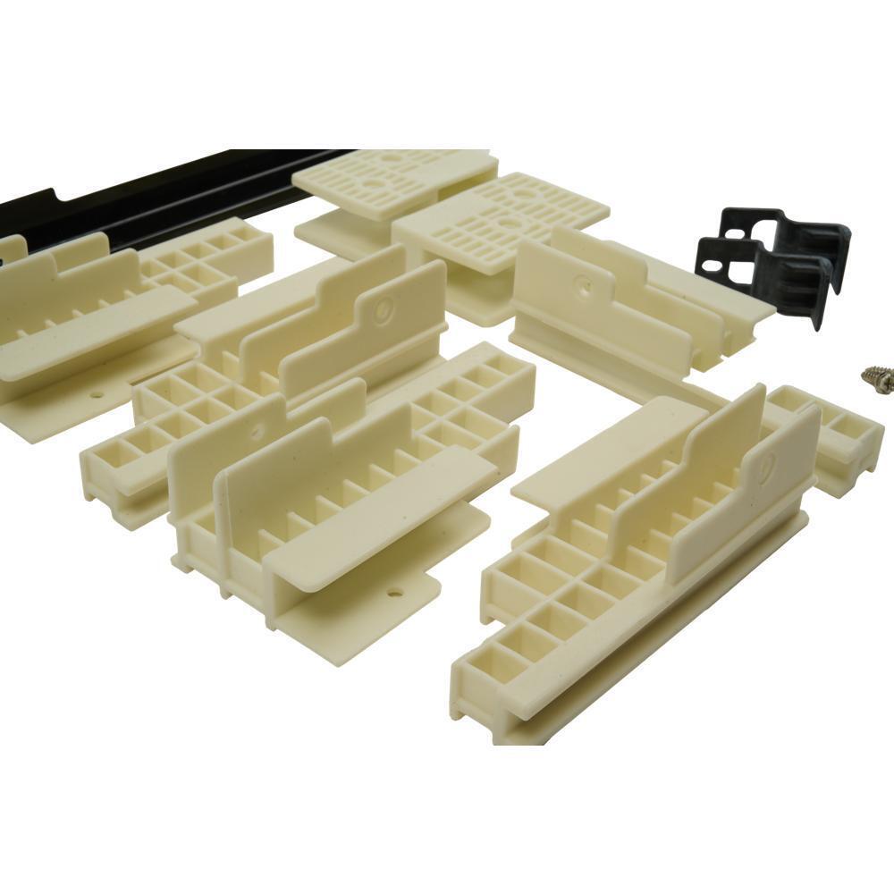 Jennair W11173686 27" Combination Wall Range Flush Installation Trim Kit, White, Fits Woc54Ec7Hb