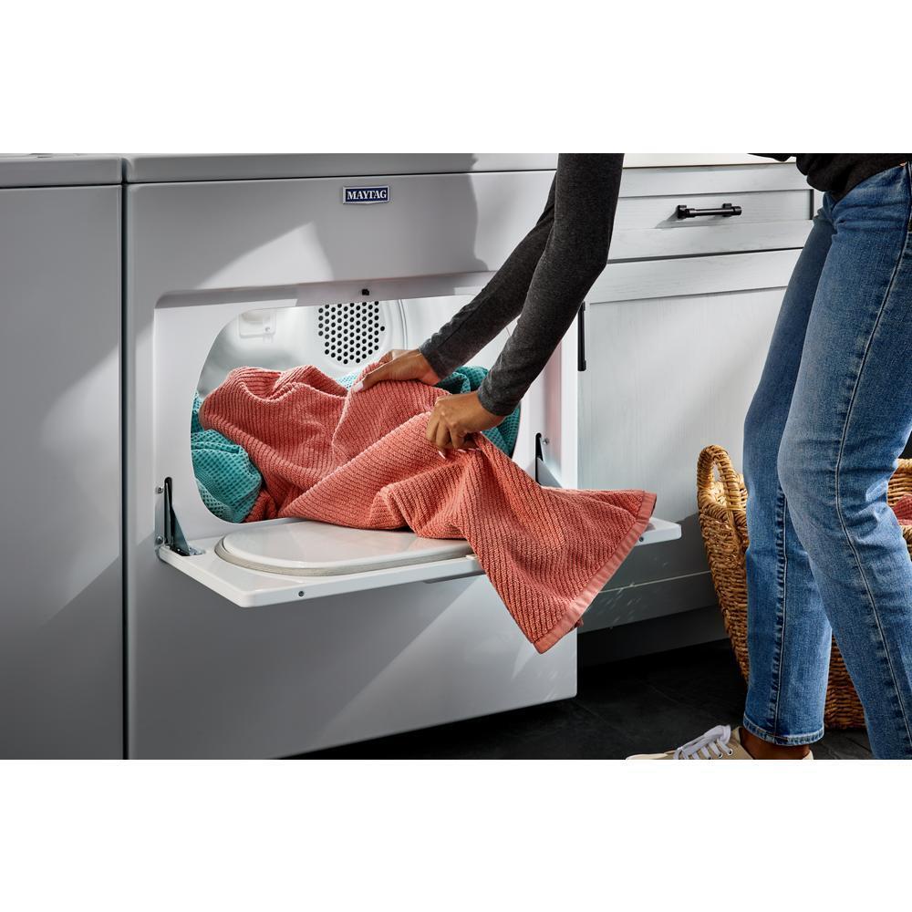 Maytag MGD4005SW Top Load Gas Wrinkle Prevent Dryer - 7.0 Cu. Ft.