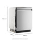 Kitchenaid KDPS724SPS 360(Degree) Max Jets™ Third Rack Dishwasher With Advanced Prodry™ System And Ultra-Bright Led Lighting, 44 Dba
