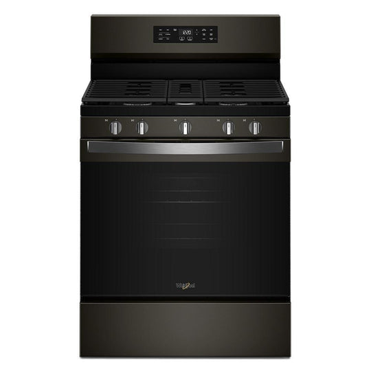 Whirlpool WFGS4530SV 30-Inch Gas Range With Air Cooking Technology And Steam Clean