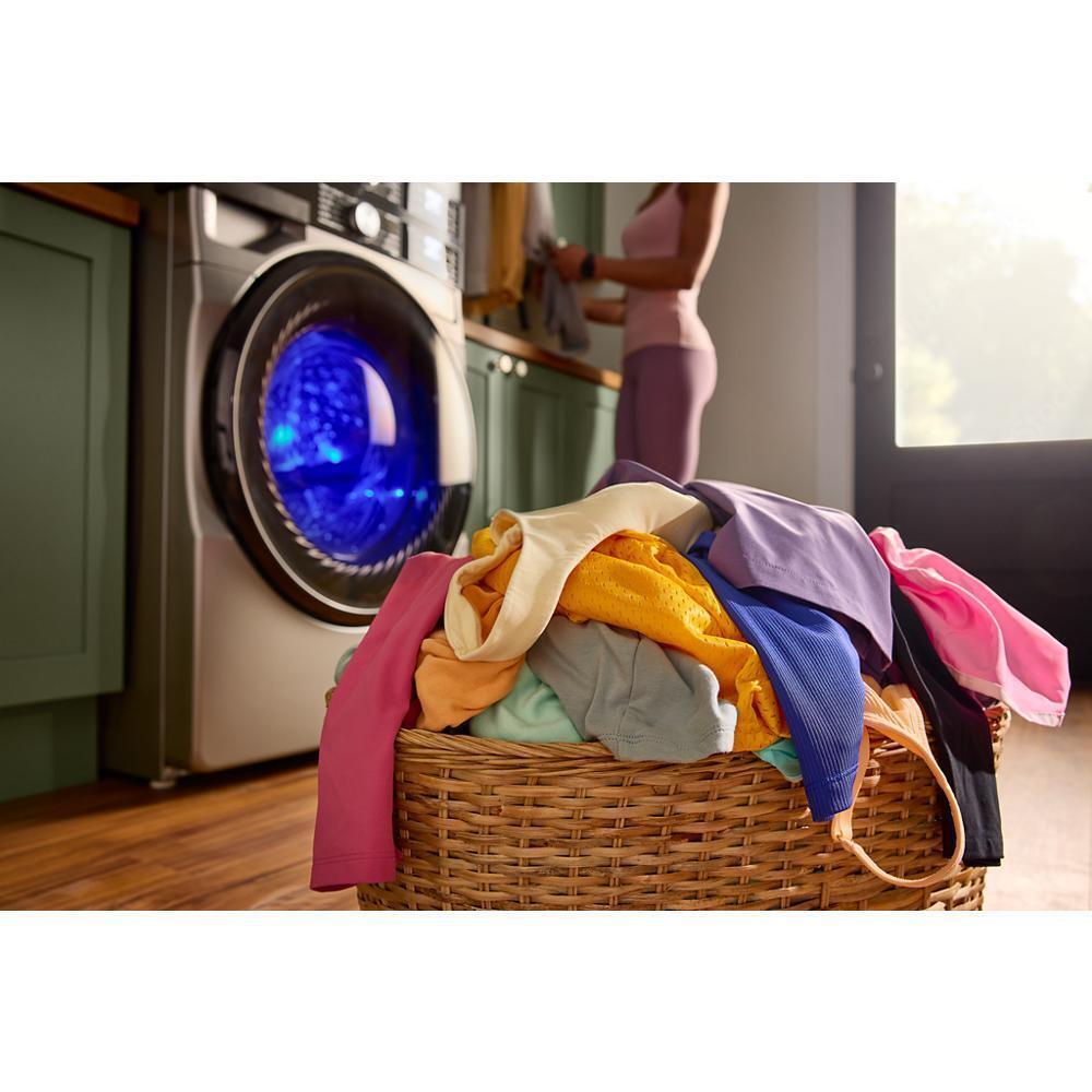 Whirlpool WEF5727TW Smart Energy Star® Front Load Laundry Tower With Uv Clean Technology & Freshflowtm Vent System 4.5 Cu. Ft. Washer & 7.4 Cu. Ft. Electric Dryer