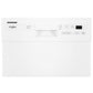 Whirlpool WDPS5118PW Small-Space Compact Dishwasher With Stainless Steel Tub