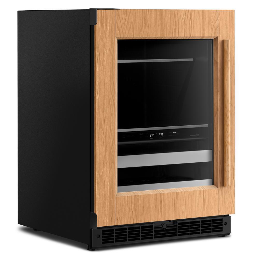 Kitchenaid KUBR524SPA 24" Panel-Ready Beverage Center