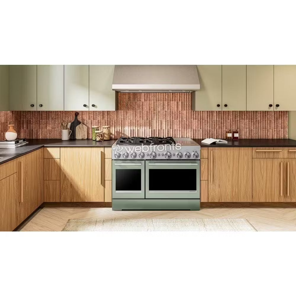Kitchenaid KFDD948SDC 48-Inch 6 Burner Commercial-Style Dual Fuel Range With Griddle