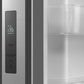 Sharp SJF2955MS 28.9 Cu.Ft. Standard Depth 36 In. French 3-Door Refrigerator With Water Dispenser In Stainless Steel