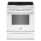 Whirlpool WSGS3330TW 30-Inch Gas Range With No Preheat Mode And Slow Cook