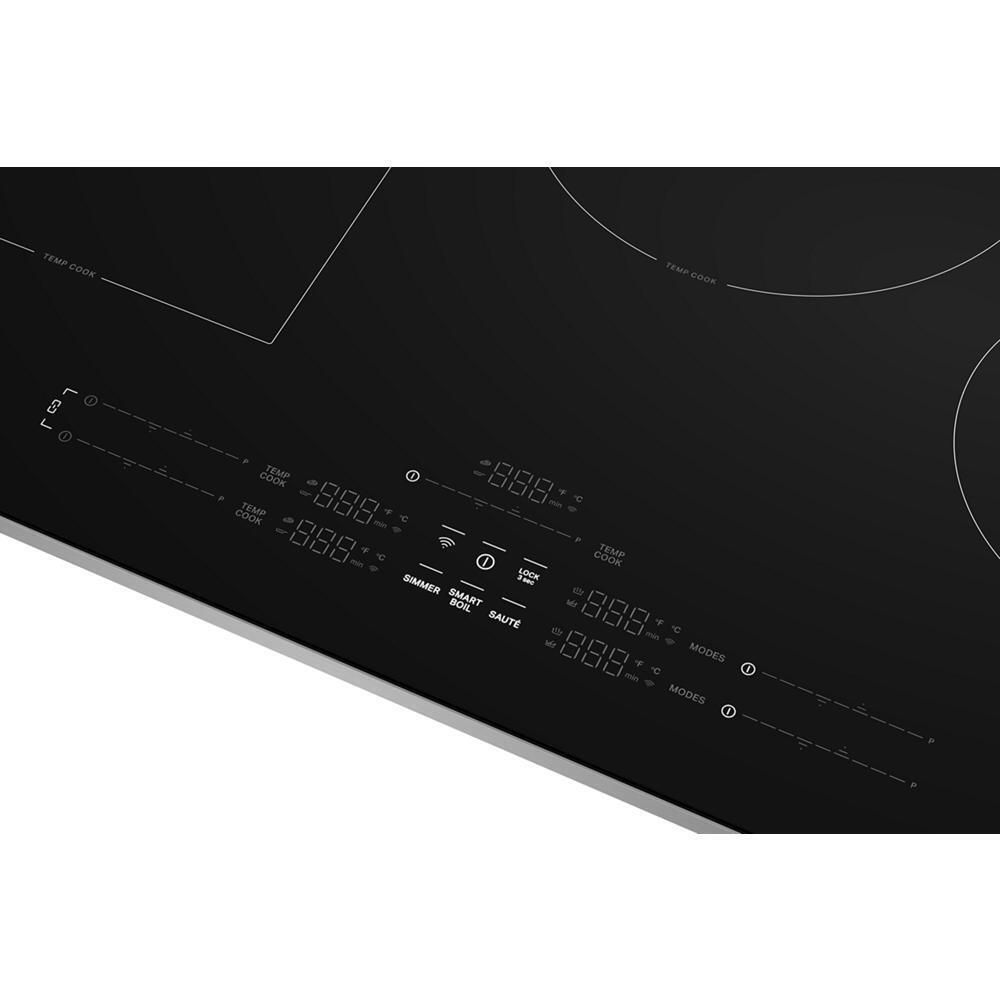 Kitchenaid KCIT730SBL 30" Temp Cook™ Induction Cooktop With 5 Cooking Zones