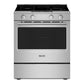 Maytag MSES7030SZ 30-Inch Wide Slide-In Electric Range With Grill Mode And No Preheat Air Fry - 5.3 Cu. Ft.