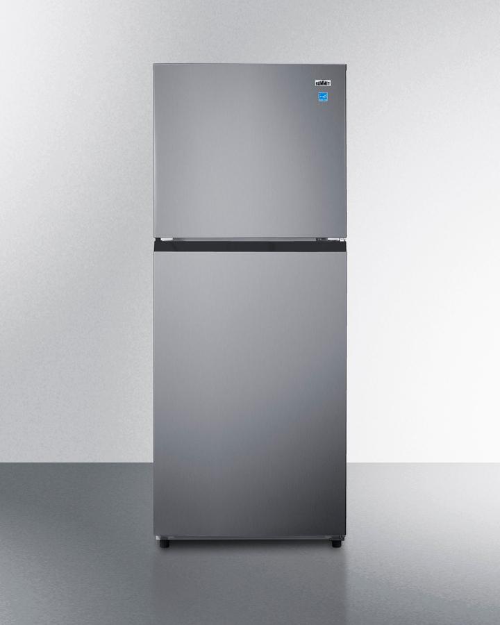 Summit FF1089PLIM 24" Wide Top Mount Refrigerator-Freezer With Icemaker