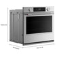 Kitchenaid KOES930SPS 30-Inch Smart Electric Single Wall Oven With Intelligent Cooking Camera - Printshield™ Finish
