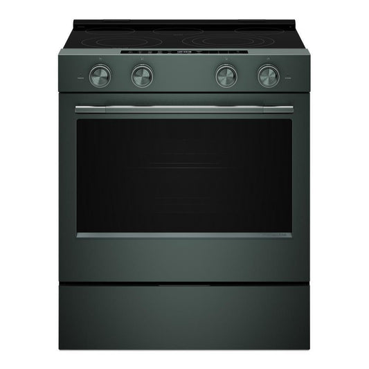 Kitchenaid KSES530SJP 5.3 Cu. Ft. Smart Slide-In Electric Range With Two Even-Heat™ Hyper Elements And Convection Cooking Modes