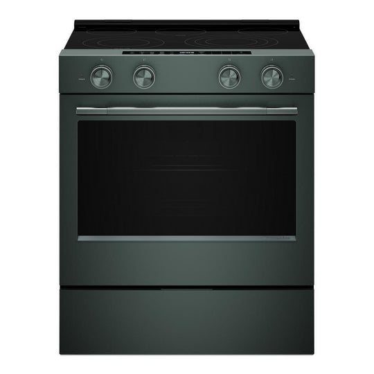 Kitchenaid KSES530SJP 5.3 Cu. Ft. Smart Slide-In Electric Range With Two Even-Heat&#8482; Hyper Elements And Convection Cooking Modes