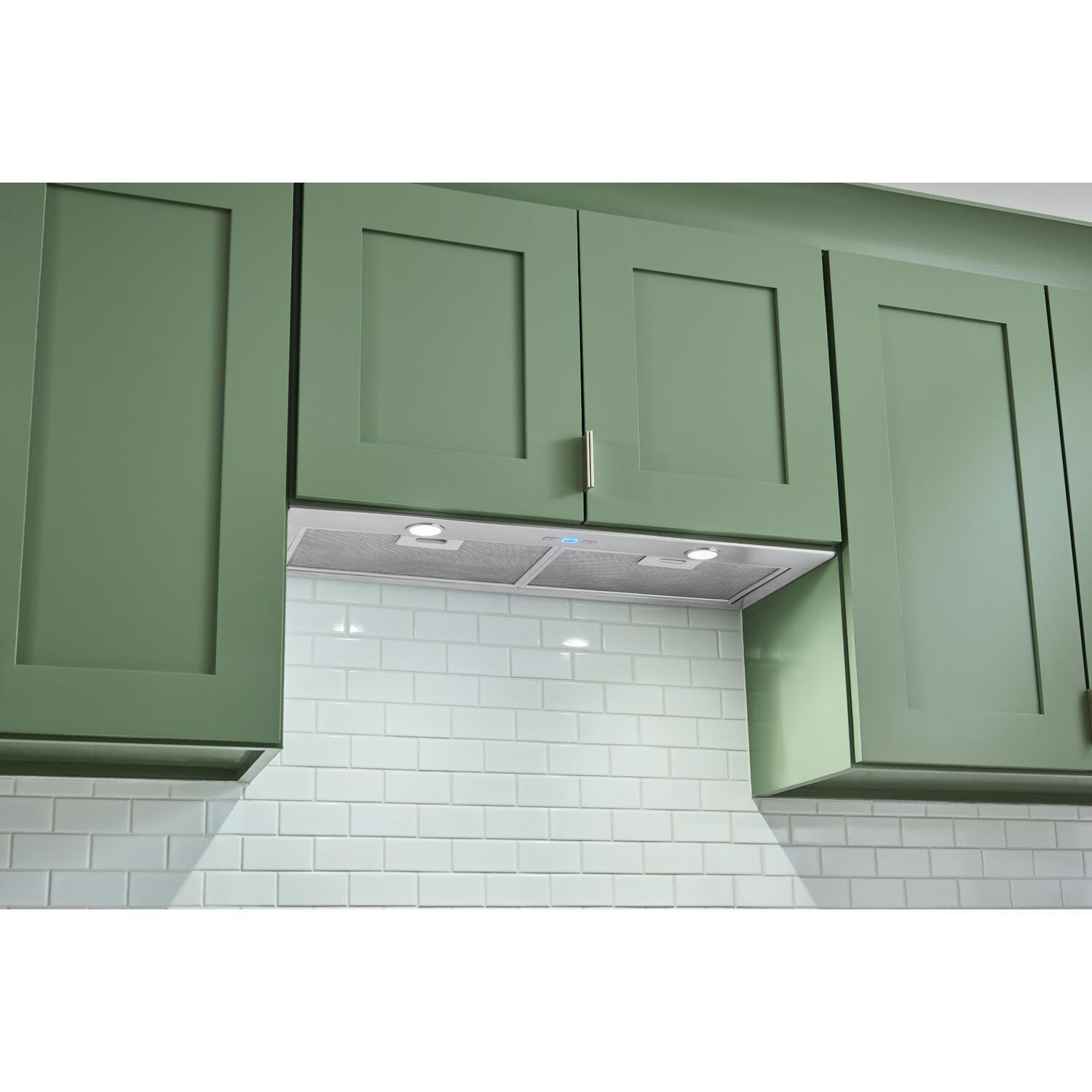 Broan BBN3306SSC Broan® 30-Inch Built-In Power Pack Insert, 650 Max Blower Cfm, Stainless Steel