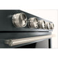 Kitchenaid W11773966 Stainless Steel Handle And Knob Hardware Accessory Kit For Kitchenaid® Slide-In Convectionrange