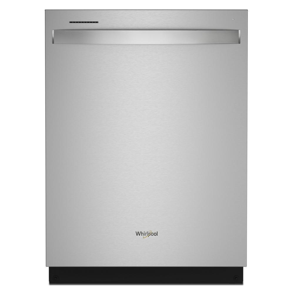 Whirlpool WDT745SASZ 24" Stainless Steel Dishwasher With Spin&Load Rack And Ai Intelligent Wash - 50 Dba