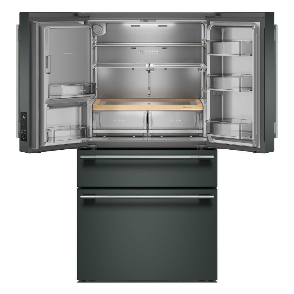 Kitchenaid KRMF436SJP 29 Cu. Ft. French Door Refrigerator With Exterior Water And Ice And Freshchill&#8482; Full-Width Refrigerated Drawer