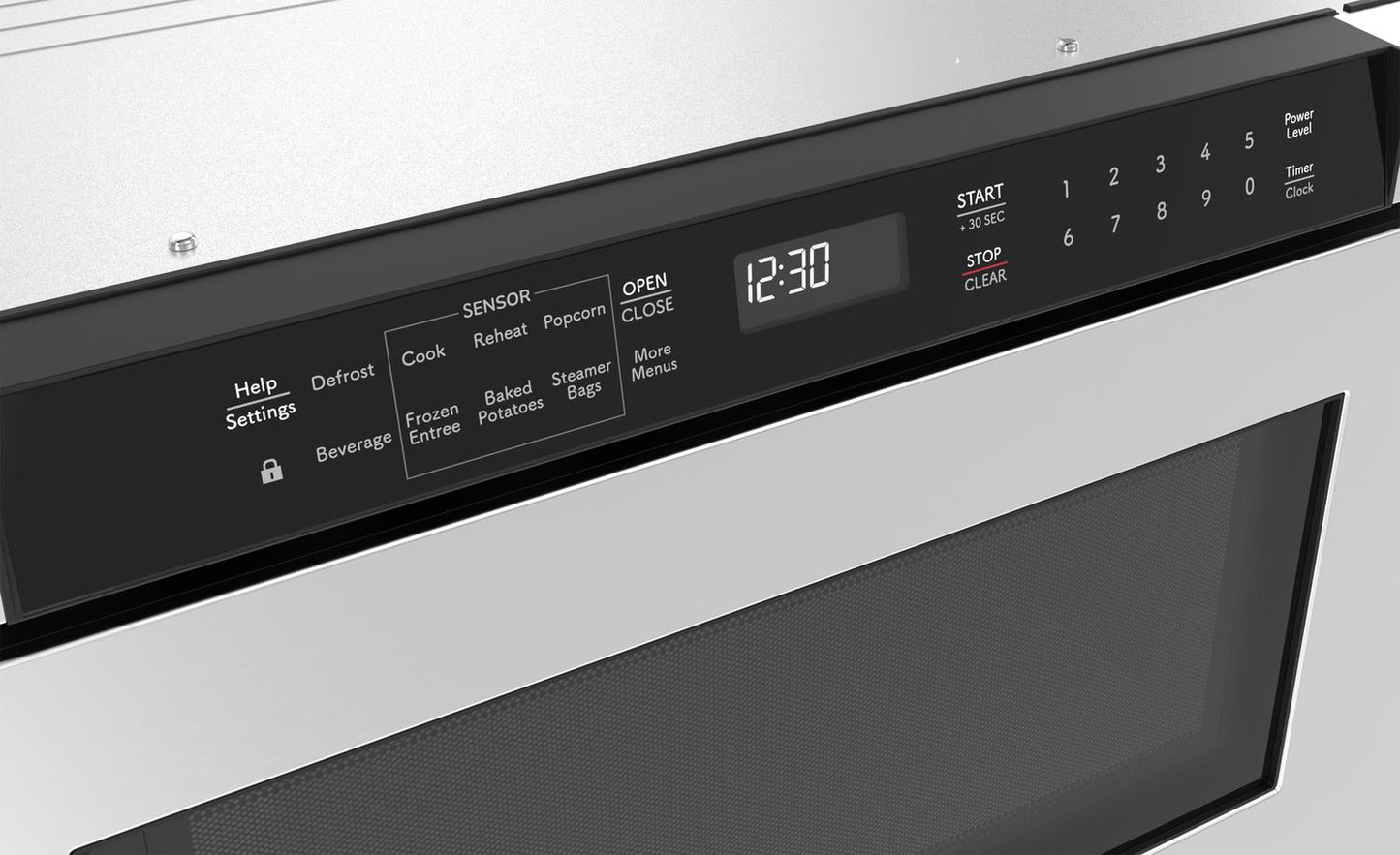 Sharp SMD2420MS Sharp 24 In. 1.2 Cu. Ft. Built-In Microwave Drawer™ Oven In Stainless Steel