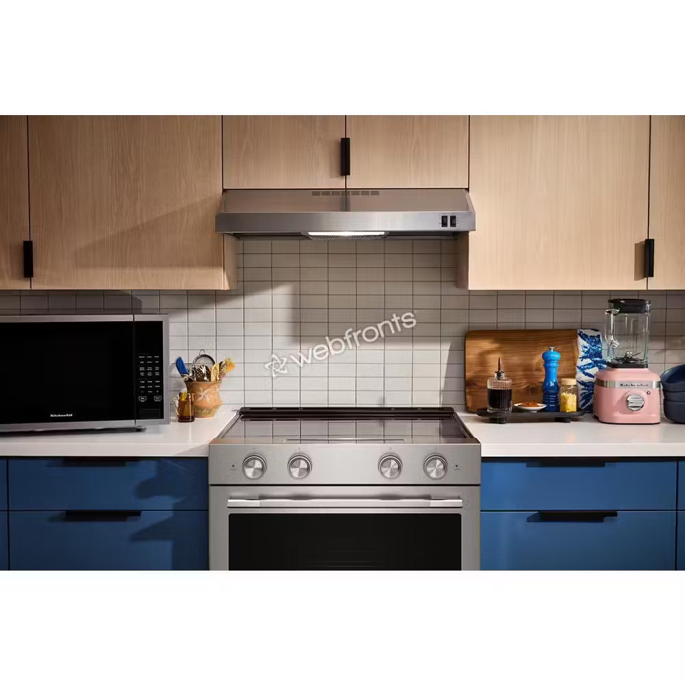 Kitchenaid KMML550RBE Smart Low Profile Microwave Hood Combination With Dual Fan Ventilation