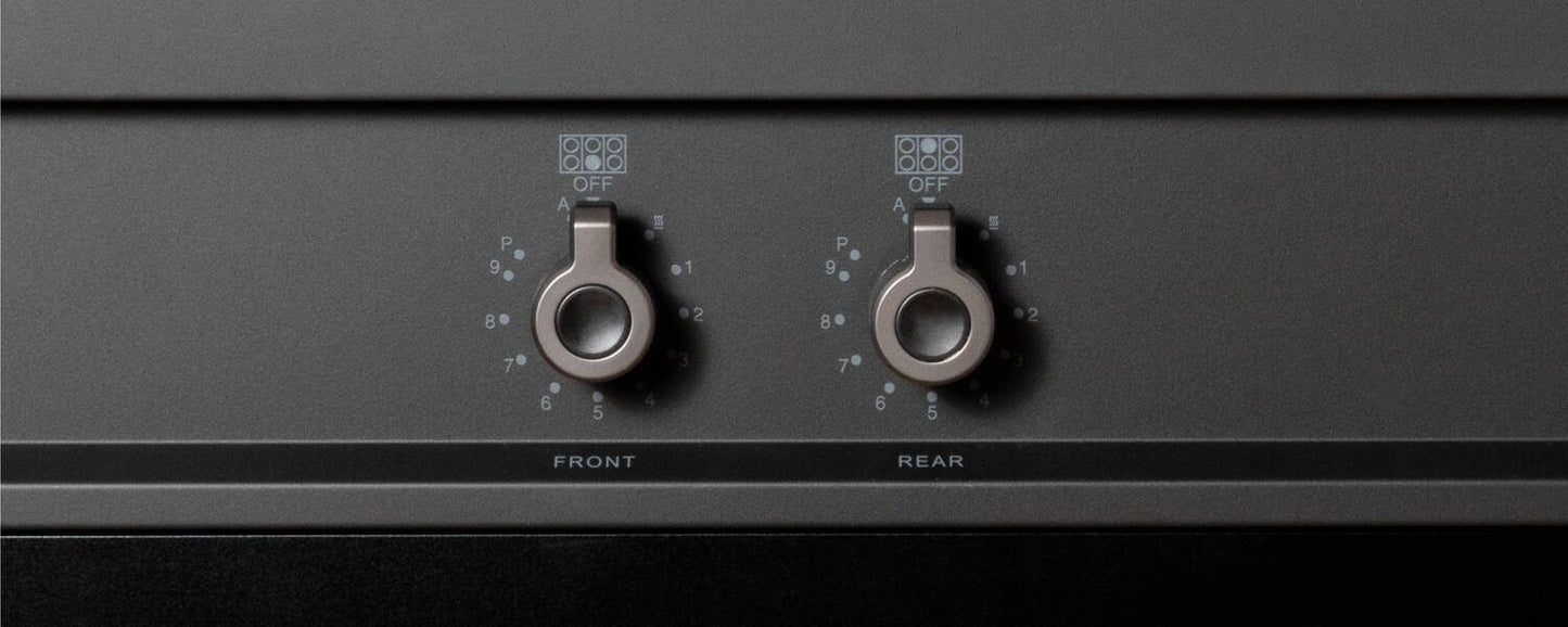 Bertazzoni PRO36RT5ICAT 36" 5 Induction Zones Rangetop Carbonio Carbonio