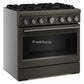 Kitchenaid KFDS936SBE 36-Inch 6 Burner Commercial-Style Dual Fuel Range With No Preheat Air Fry Mode