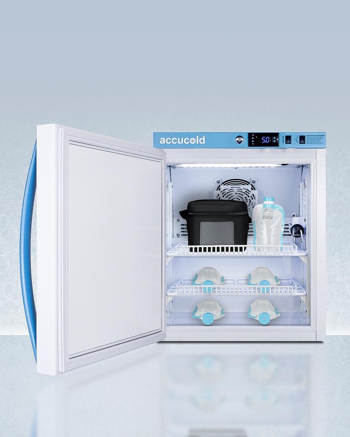 Summit ARS2MLMCLHD 1.9 Cu.Ft. Countertop Momcube Breast Milk Refrigerator