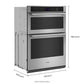 Maytag MOEC4030TZ 30-Inch Wide Wall Oven Microwave Combo With Evenair™ True Convection System - 6.4 Cu. Ft.