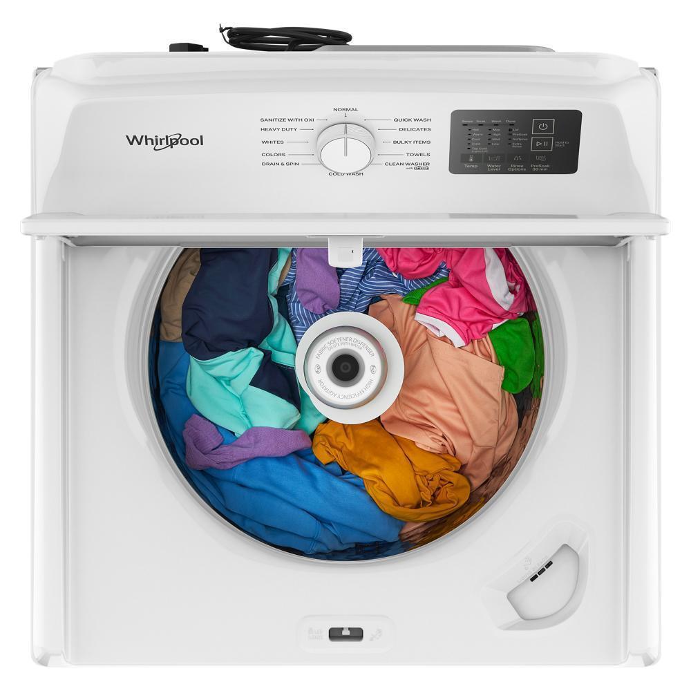 Whirlpool WTW4105SW 4.0 Cu. Ft. Whirlpool® Top Load Agitator Washer With Quick Wash
