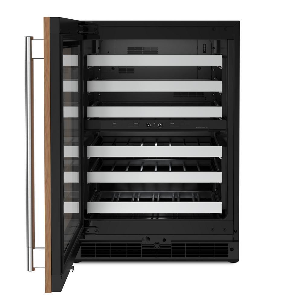Kitchenaid KUWL324SPA 24" Panel-Ready Undercounter Wine Cellar