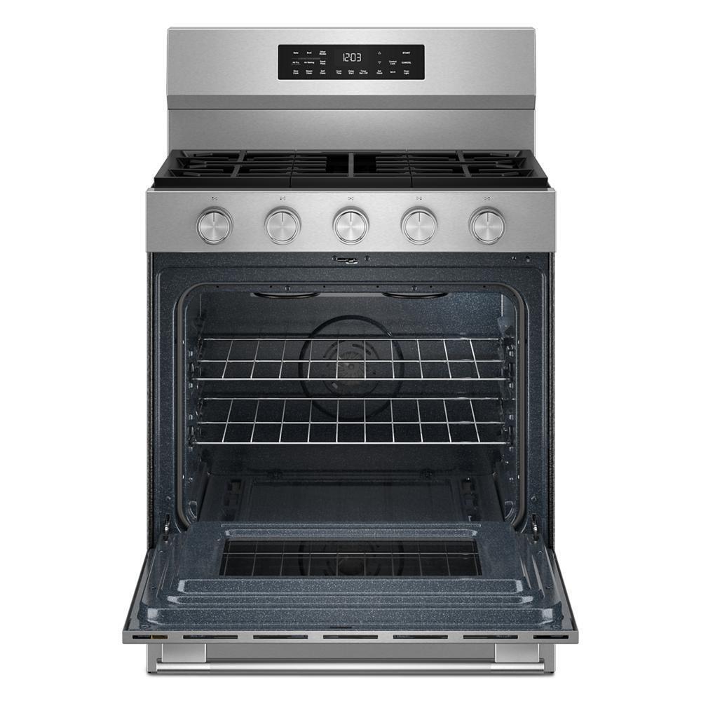 Kitchenaid KFGS330TPS 5.0 Cu. Ft. Smart Freestanding Gas Range With Convection Cooking Modes
