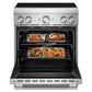 Kitchenaid KFIS930SSS 30-Inch 4-Element Induction Freestanding Commercial-Style Range With Air Fry