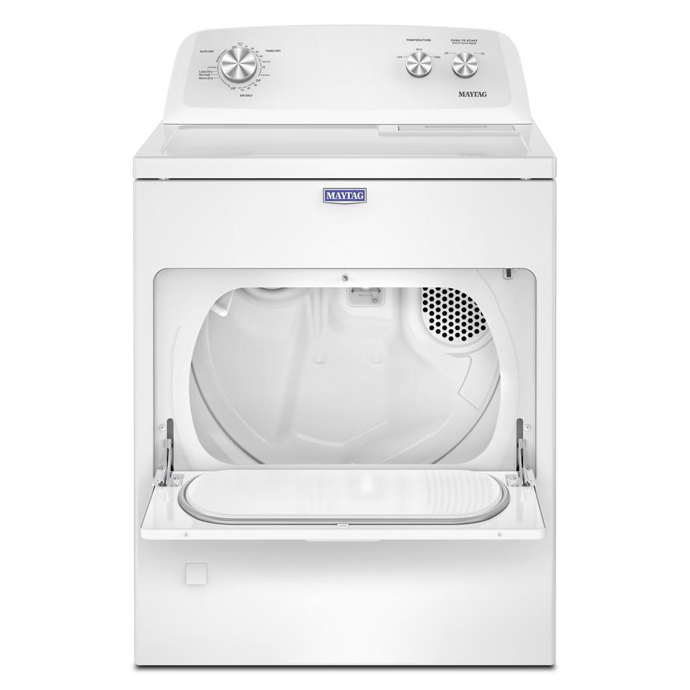 Maytag MGD4005SW Top Load Gas Wrinkle Prevent Dryer - 7.0 Cu. Ft.