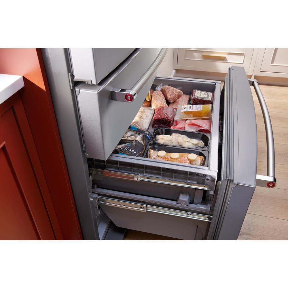 freed201803 Kitchenaid KRMF436SJP French Door Freestanding Refrigerator | Town