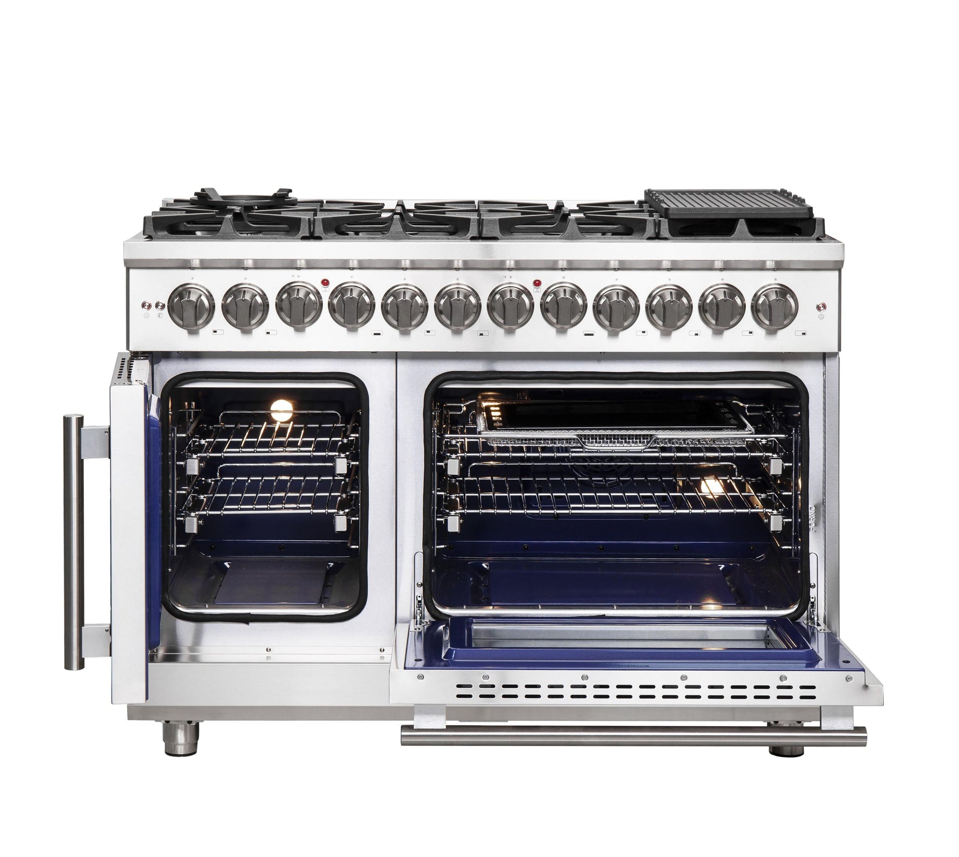 Forno FFSGS632548 Forno Massimo 48" Freestanding French Door Dual Fuel Range