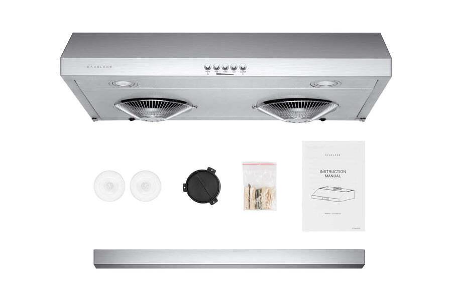 Hauslane UCC100SS30 Hauslane Chef 30-In Ducted Stainless Steel Undercabinet Range Hood
