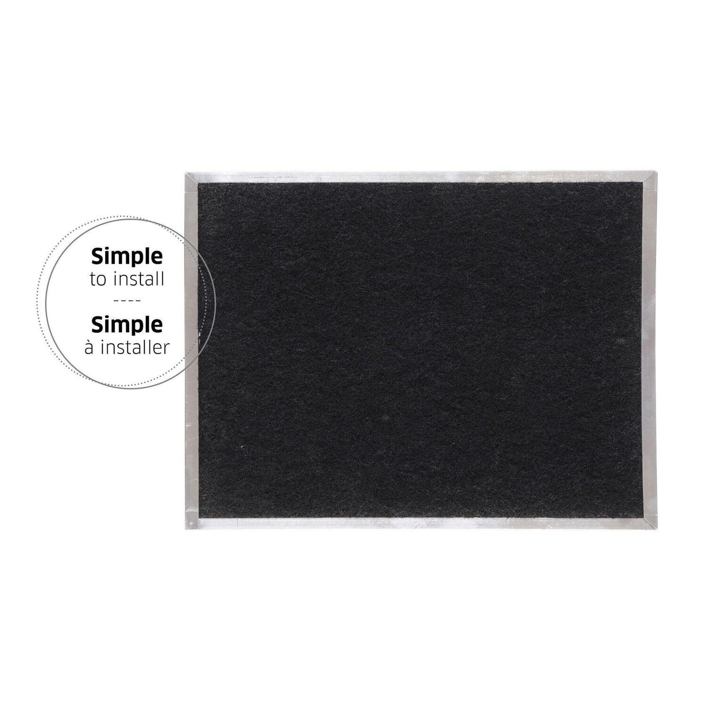 Broan S97020468 Broan-Nutone® Genuine Replacement Charcoal Filter For 42" Range Hoods, 14-5/8" X 18-7/8", Fits Select Models, (2-Pack)